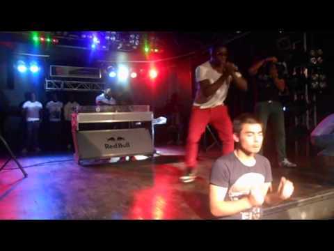 Goals Rider performance in African night at NightOffice club, Georgia 2014