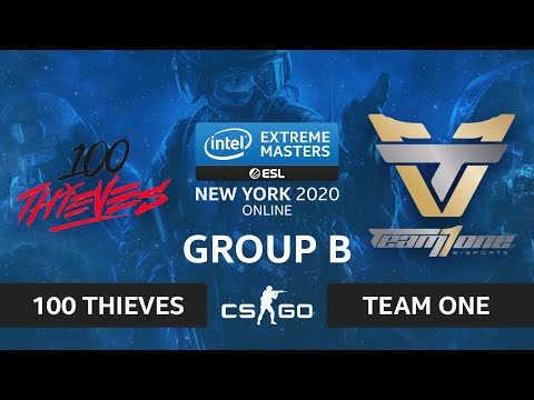 CS:GO - Team One vs. 100 Thieves [Inferno] Map 2 - IEM New York 2020 - Group B - NA