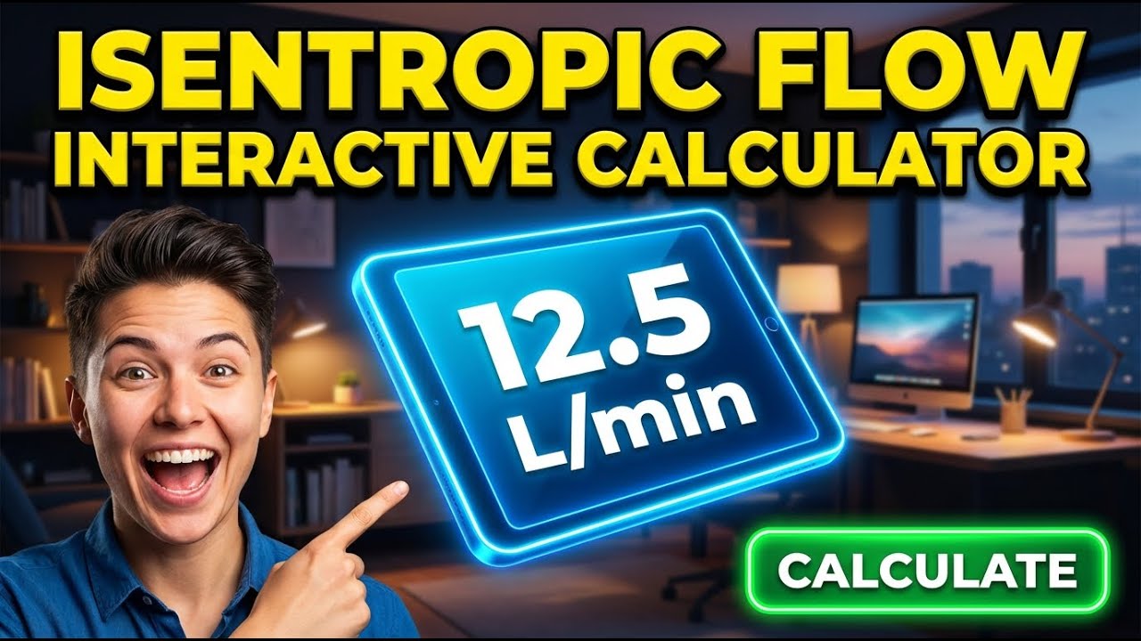 Isentropic Flow Interactive Calculator