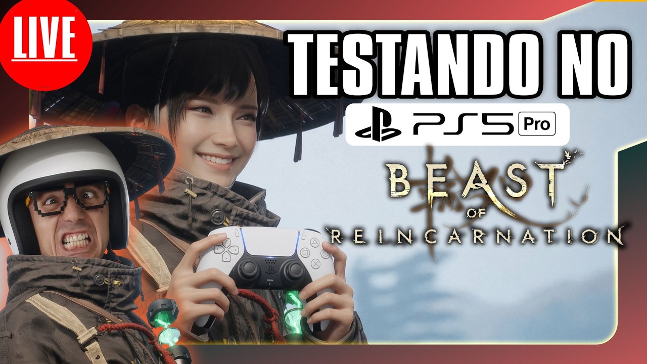🎮🚨AO VIVO - TESTANDO NO PS5 PRO Beast of Reincarnation na Caixa de Ilusões #BeastofReincarnation