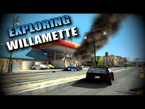 Exploring Willamette Town in DEAD RISING