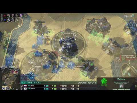 SC2 NationWars IV Qualifiers South Korea vs Croatia Highlights