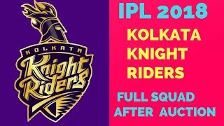 Kolkata Knight Riders Team Squad For IPL 2018: Final List of KKR Players After Auction