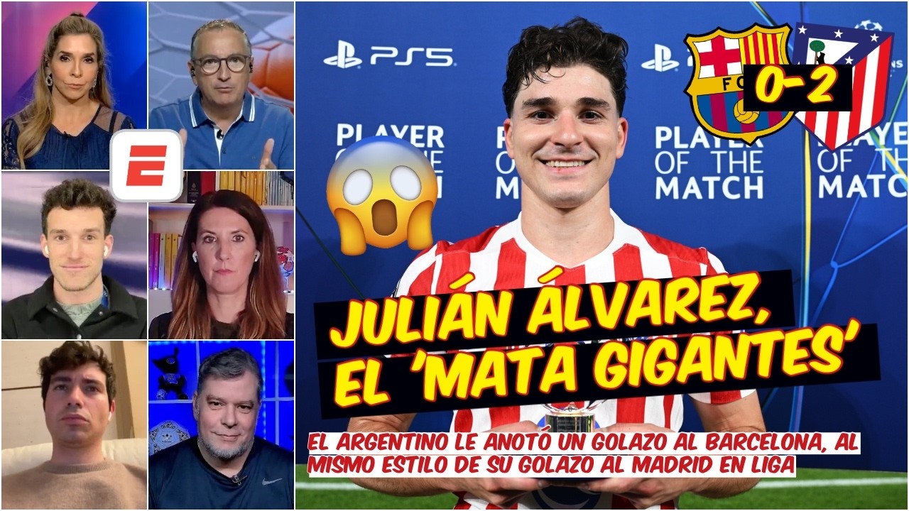 Julián Álvarez SE CRECE ante Barcelona y Real Madrid. Les ha anotado TREMENDOS GOLAZOS | Exclusivos