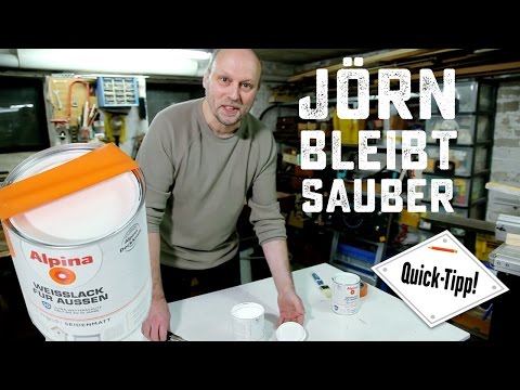 Verklebte Lackdosen? Nie wieder! Jörns Quick Tipp