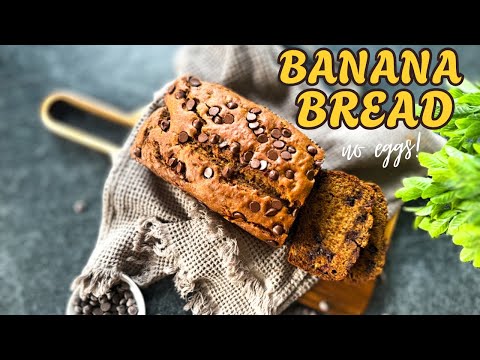 Easiest Banana Bread Recipe | Eggless banana bread | vegan banana bread recipe