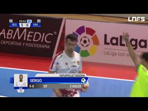 Gol Sergio (5-6) Naturpellet Segovia - Osasuna Magna. J28, 1Div. LNFS