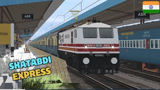 SWARN SHATABDI EXPRESS JOURNEY IN AC CHAIR CAR|| TRAINZ RAILROAD SIMULATOR 2019 || VLOG