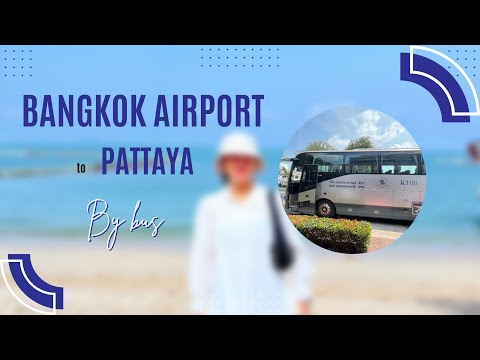 AEROPORTO DE BANGKOK para PATTAYA de ônibus do aeroporto
