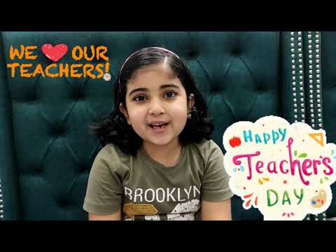 Teacher's day wishes by Bhagirathi || Happy teacher's day