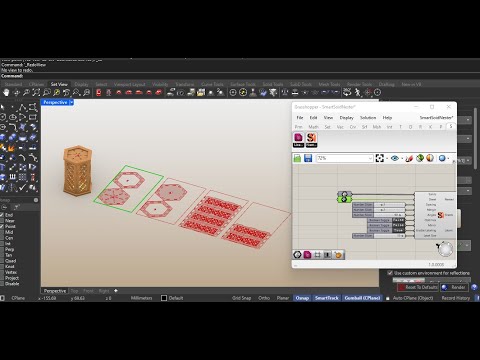 Rhino Grasshopper Nesting Plugin – Flatten & Nest Breps for CNC/Laser Cutting | SmartSolidNester