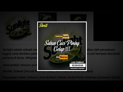 Shrill - Sabun Cuci Piring Gelap (Official Lyric Video)