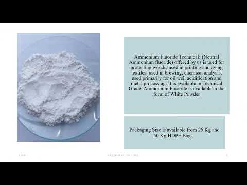 Ammonium Fluoride Technical