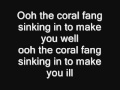 The Distillers - Coral Fang lyrics 