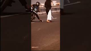 😈😎😍Pulsar 220 bike style stunt with girlfriend 🔥WhatsApp status video 😈😎