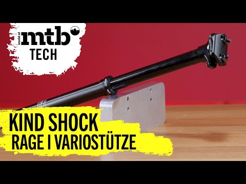 Kind Shock Rage I I Dropper Post I Teleskopsattelstütze I Absenkbare Sattelstütze