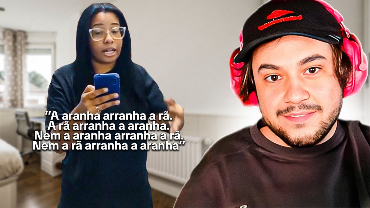 TENTE FALAR OS TRAVA-LÍNGUAS MAIS DIFÍCEIS DO PORTUGUÊS! - React Tiktoks