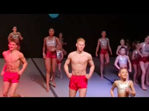 2022 Spelthorne Gymnastics Christmas Display - Opening 유나 직캠