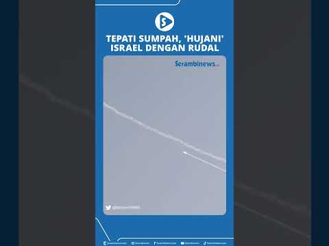 Tepati Sumpah, 'Hujani' Israel dengan Rudal