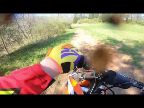 Riding my new 2019 KTM 450SXF on my TURN TRACK for the first time!