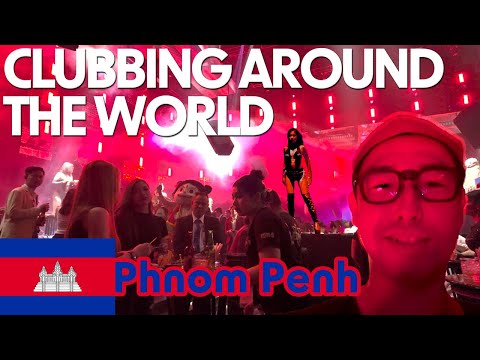 6 Cool Nightclubs You Need To See in Phnom Penh, Cambodia. Let's go clubbing together! [Subtitled]