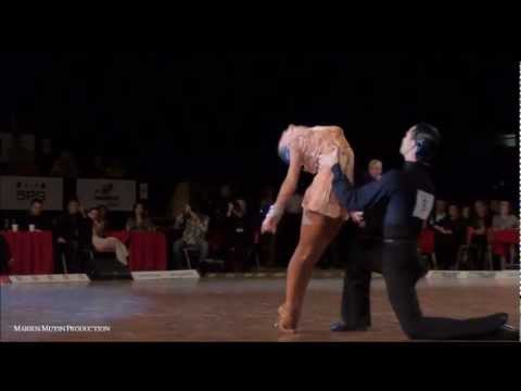 Czech Dance Open 2012 - World Open LAT - solo Rumba - Andrea De Angelis & Frederikke Norgaard