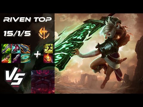 TOP Riven vs Ornn - EU Challenger Patch 25.24