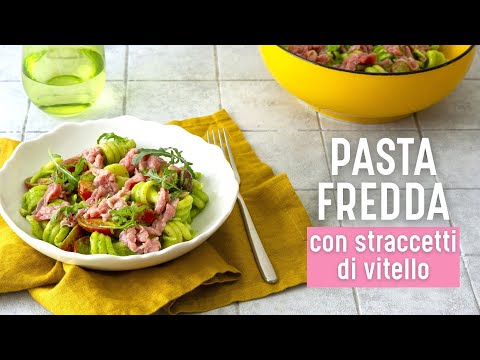 Pasta fredda con pesto di rucola e straccetti | Ricette estive | Chef Deg