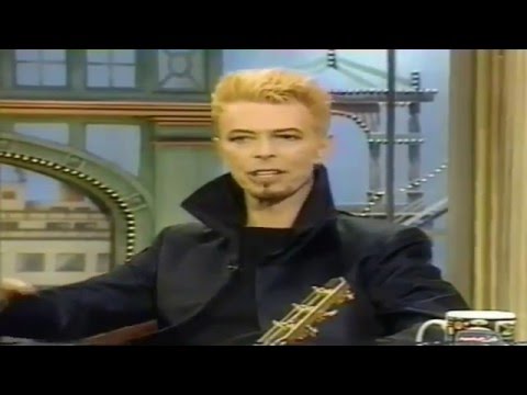David Bowie and Iman on the Rosie O'Donnell Show (1997)