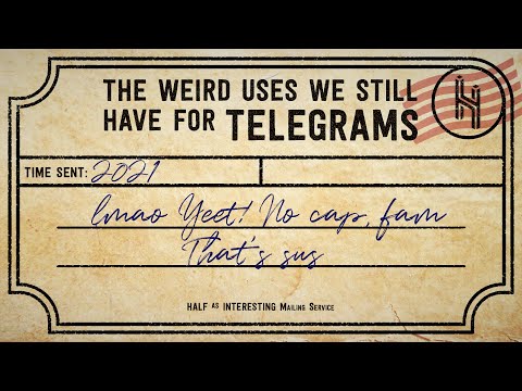 The Weird Reasons Why Humans Are Still Using Telegrams