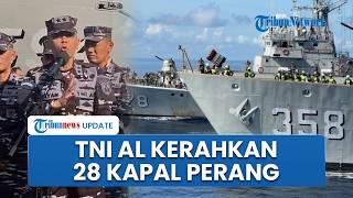TNI AL Kerahkan 28 Kapal Perang di Perairan Bangka Belitung, 448 Ton Timah Berhasil Diselamatkan