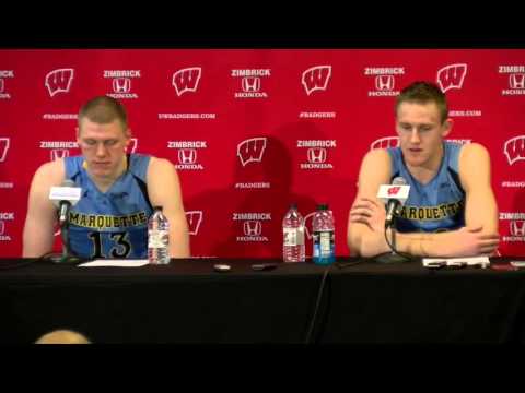 Postgame Press Conference: Marquette vs. UW-Madison - Dec. 12, 2015