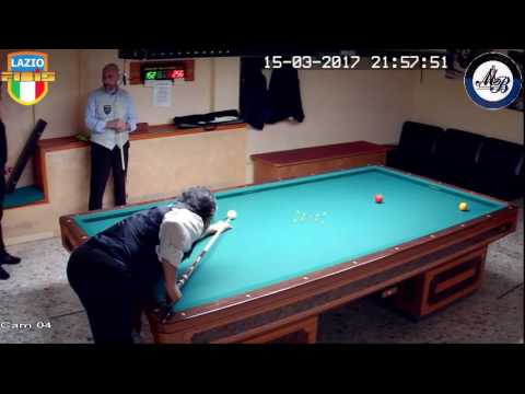 De Chiara vs Potalivo - Gara Interregionale 1/2/3 Cat. CSB Martino's Billiards (LT) 14/18Mar2017