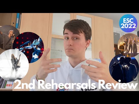 Eurovision 2022 Big 5 Second Rehearsals Review [Day 4]