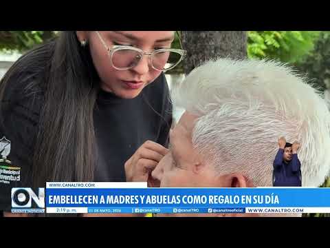 Abuelitas celebraron anticipadamente el Día de la Madre en Los Patios, Norte de Santander