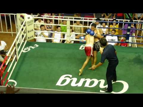 Muay Thai fight - Russia vs Thailand.MTS
