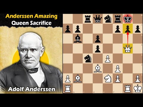 Anderssen Amazing Queen Sacrifice | Anderssen vs Suhle 1860