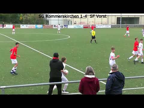 Leistungsklasse . SG Rommerskirchen  2- 5  SF Vorst. 2 Halbzeit. 5.11.22
