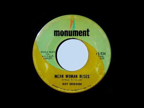 Roy Orbison "Mean Woman Blues" Original 1963 Monument Records 45 RPM
