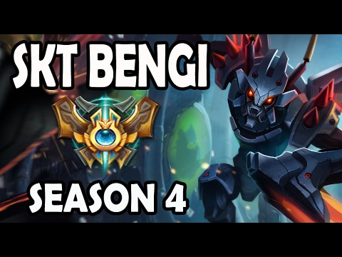 SKT T1 Bengi Kha'Zix vs Elise Jungle Ranked Challenger Korea