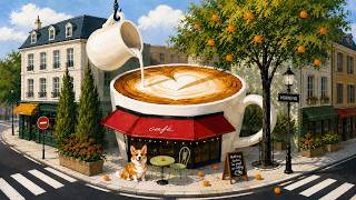 Coffee Is Always a Good Idea ☕ | Cozy Café Music featuring Corgi Barista 🐶