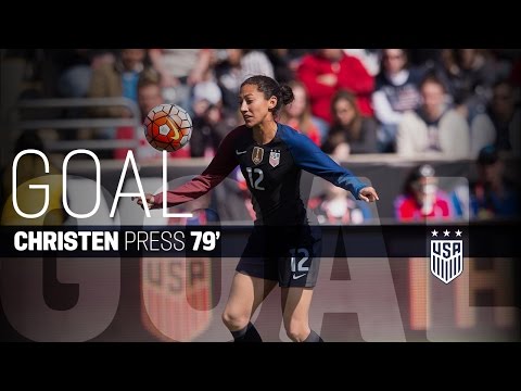 WNT vs. Costa Rica: Christen Press Goal - July 22, 2016