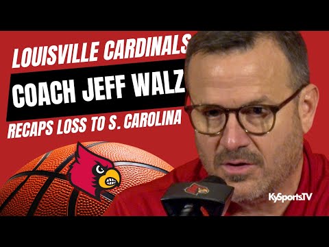 Louisville Cardinals Women's Basketball Coach Jeff Walz Recaps Loss To South Carolina
