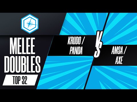 Krudo / Panda vs aMSa / Axe - Melee Doubles Winners Semis - Shine 2023