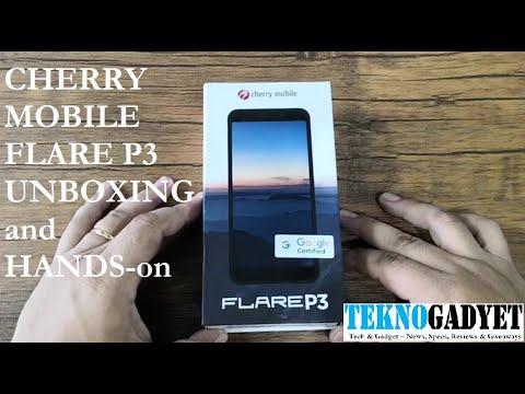Cherry Mobile Flare P3 Unboxing and Hands-on