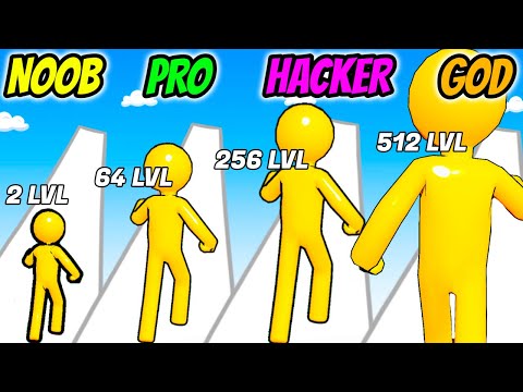 Scale Man - NOOB vs PRO vs HACKER vs GOD