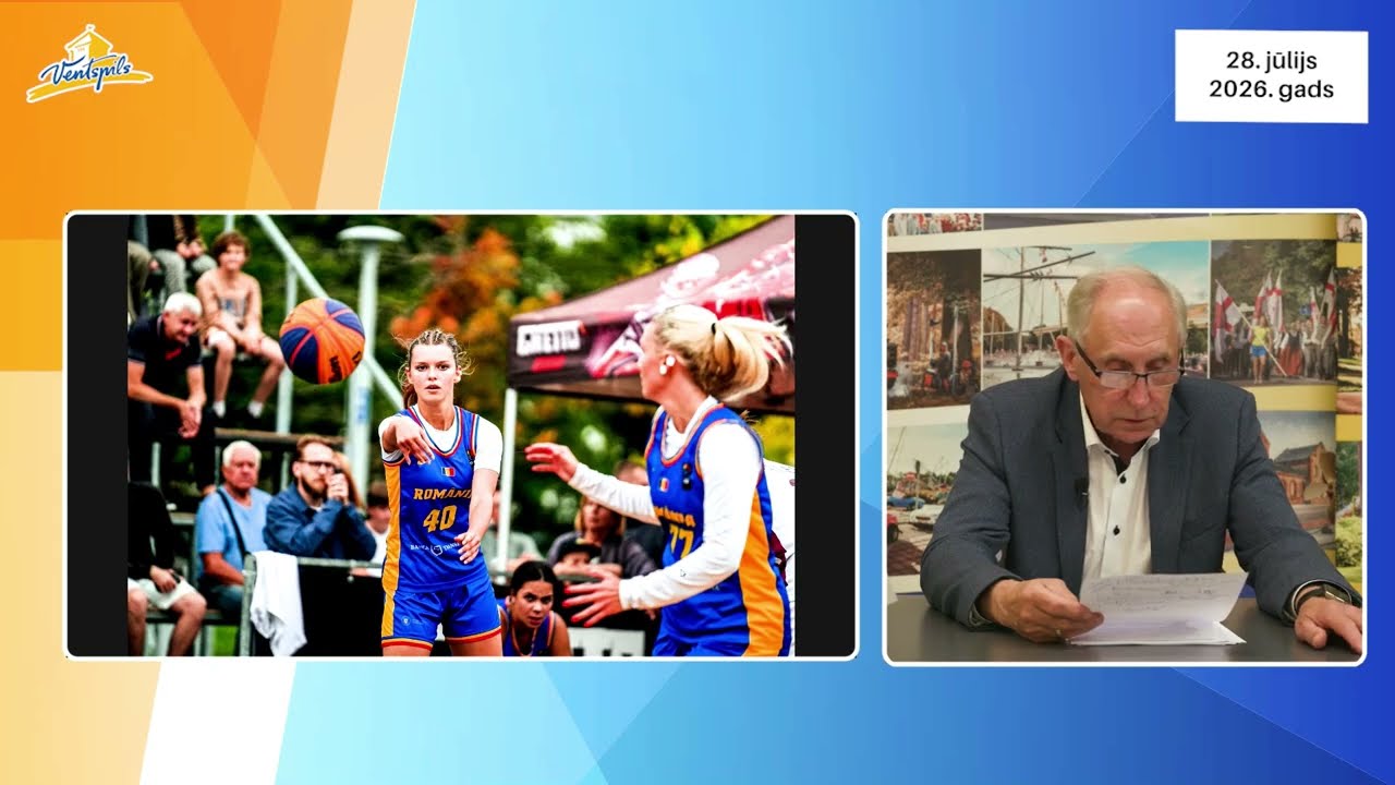 VIDEO: J.Vītoliņš par Ventspils pilsētas aktualitātēm – 28.07.2026.