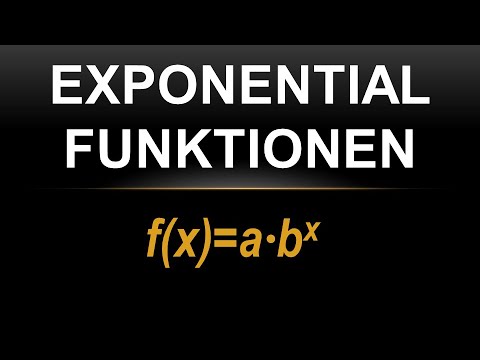 Exponentialfunktionen -  Einstieg