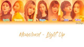 Momoland (모모랜드) – Light Up (빛나) Lyrics (Han|Rom|Eng|Color Coded)