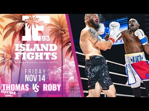 Jamall No Limit RO Roby vs. Scott Thomas | Island Fights 93 FULL FIGHT | Islandfights.com
